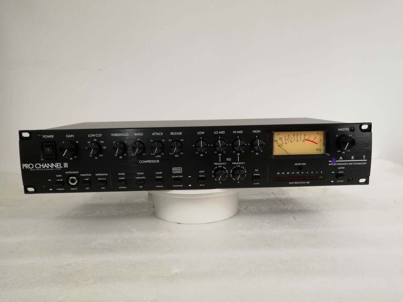 ART PROchannel III 单路电子管话筒放大器及均衡压缩处理器。