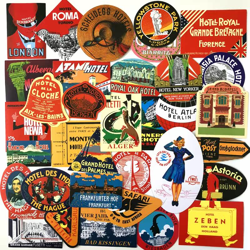 日默瓦行李箱贴纸复古防水旅行箱文艺怀旧rimowa箱贴酒店纪念贴画|msdalam kategori Aksesori Digital 3C, Aksesori komputer Riba, Peribadi pelekat notebook kecil - dari Buy2taobao.com untuk memberikan perkhidmatan ejen Taobao profesional membeli