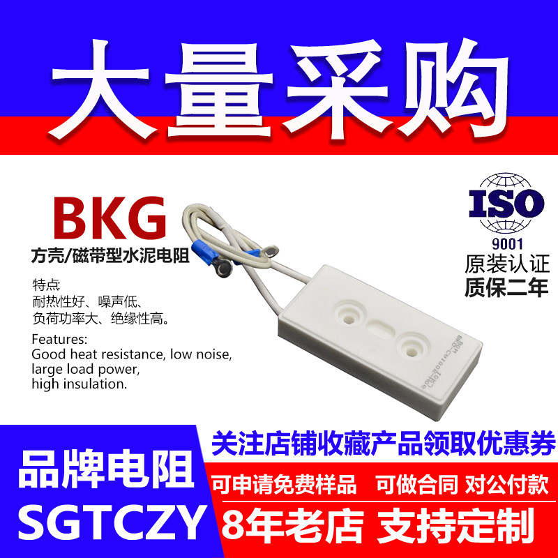 方形磁带水泥电阻大功率BKG