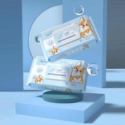 加厚手口屁专用80抽优质湿纸巾