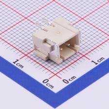 M2501RSF-02P 线对板/线对线连接器 2.5mm 1x2P 卧贴 XHB 带锁扣