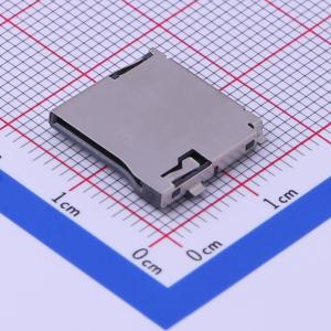 TF PUSH SD卡连接器自弹式 MicroSD卡(TF卡)卡座外焊式原装现