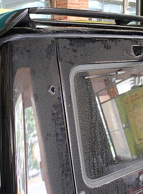 W463 G320 G350 G500 G55 G63 G65 改装 DC 双层 碳纤 大尾翼