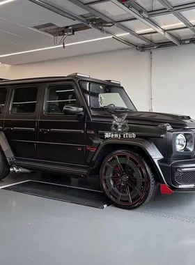 W464 G500 G63 ba博斯 火箭 rocket 900 碳纤包围 前唇 LED 中网