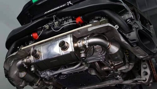911 卡雷拉 991.2 英国 quicksilver 阀门 排气管 200目 三元