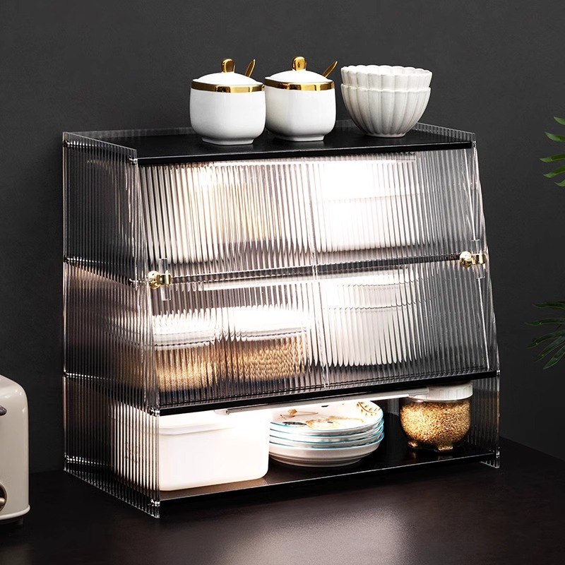 厨房碗柜置物架柜式碗盘