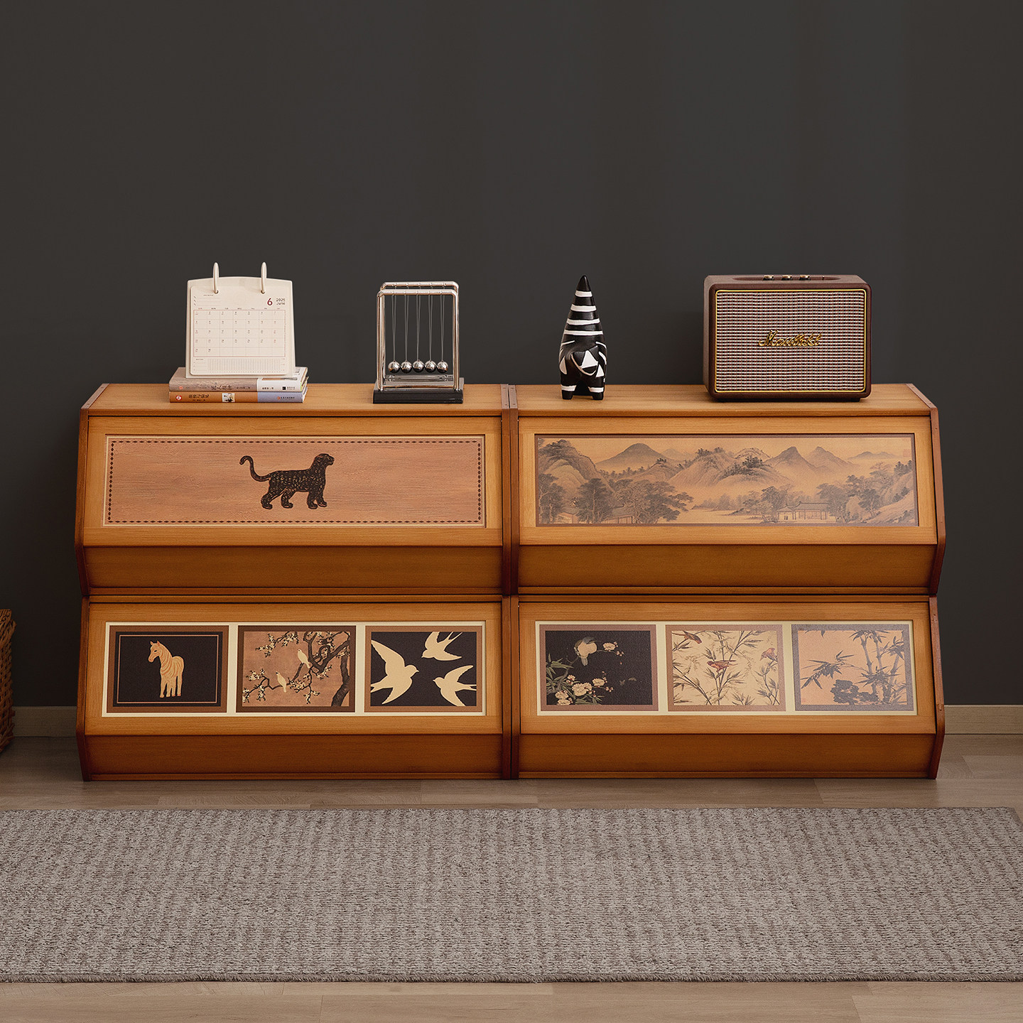 收纳箱家用前开式翻盖儿童玩具零食收纳筐衣柜收纳柜整理箱子储物,收纳整理,收纳箱,淘宝优惠券,粉丝福利购,淘宝优惠卷