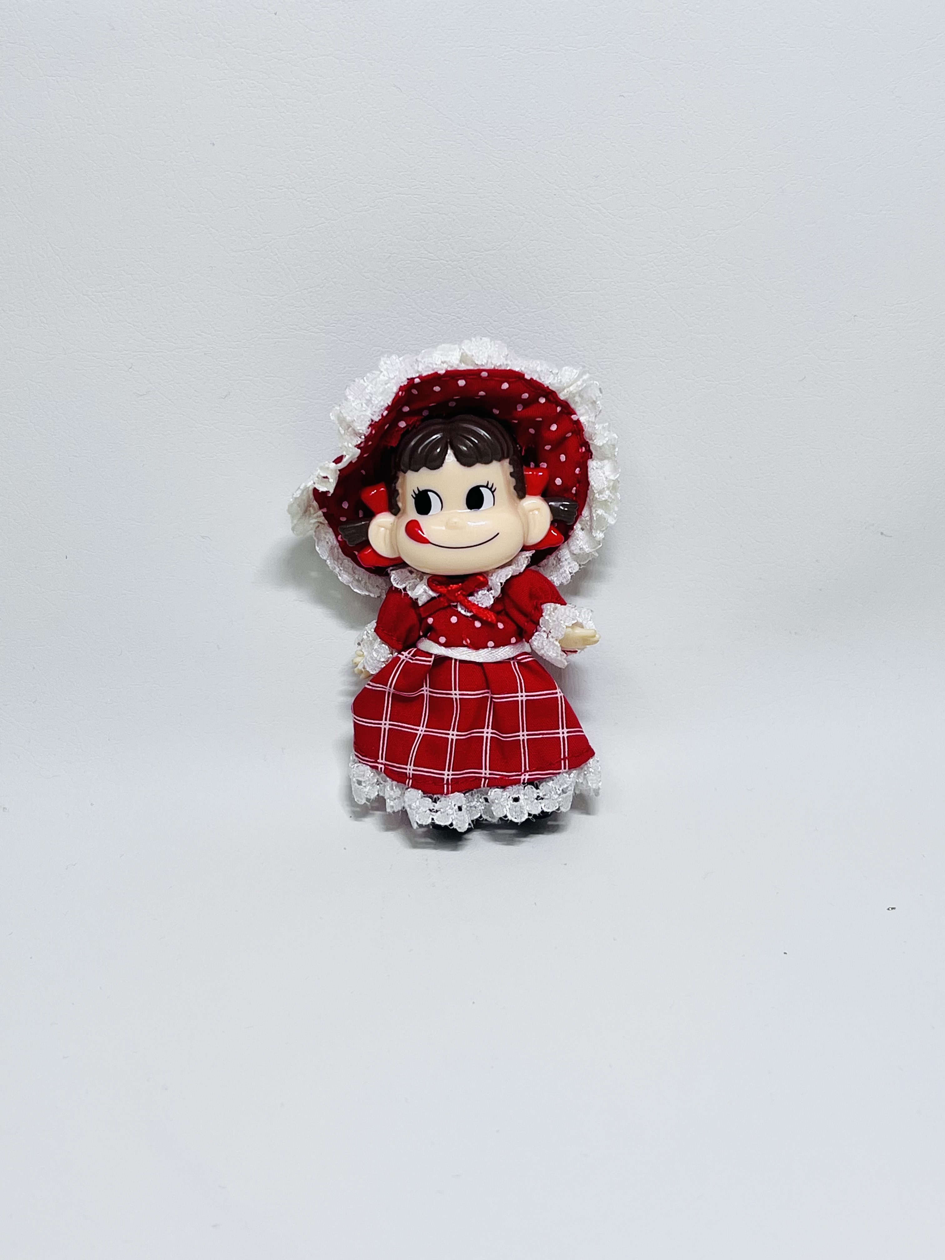 日本不二家 牛奶妹 peko酱 小摆件8cm 挂件