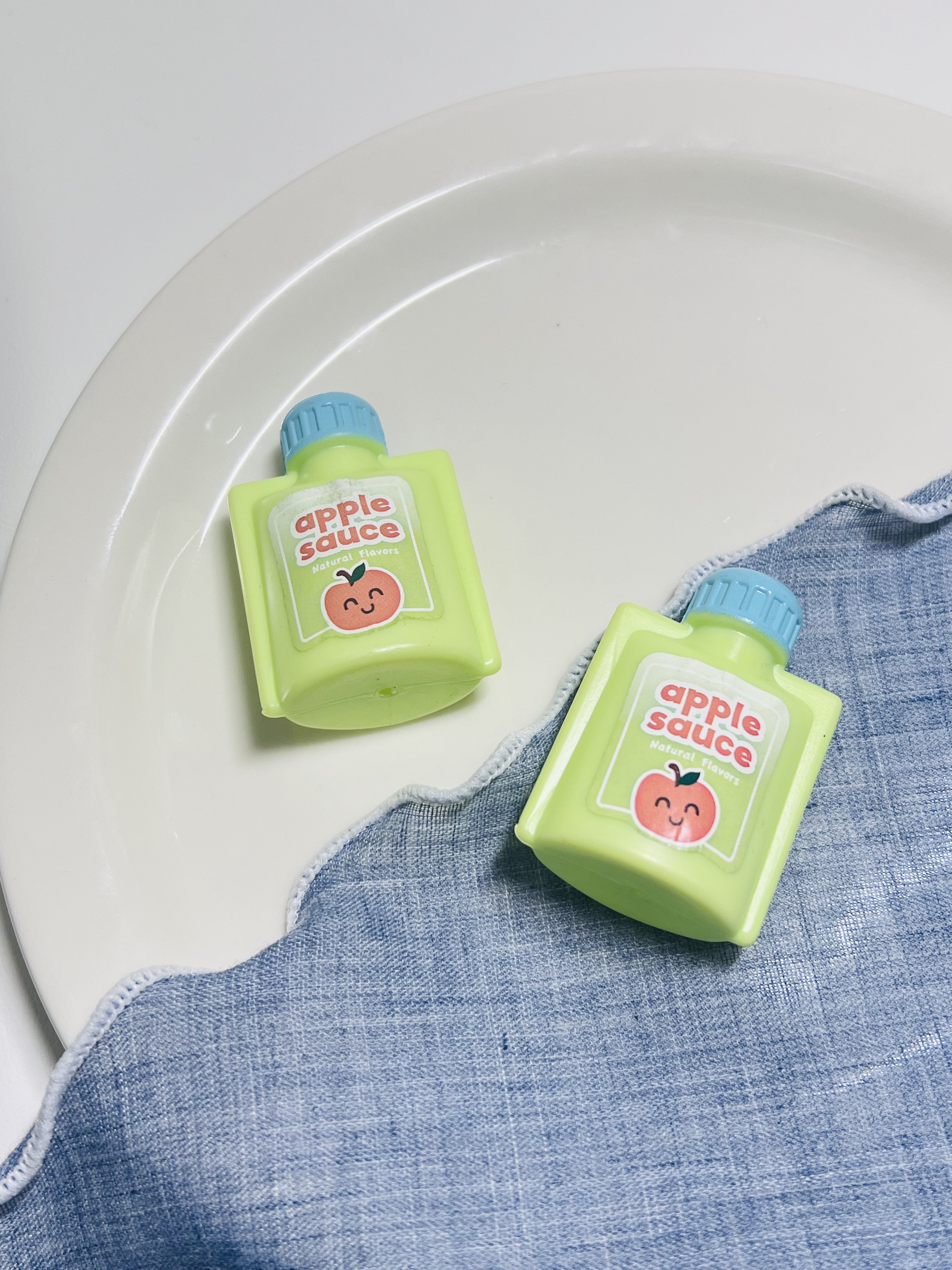 散货盲盒苹果汁奶油胶diy配件娃娃屋过家家摆件