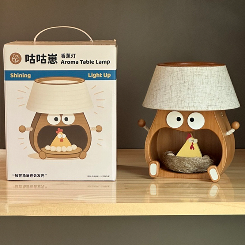 咕咕崽香薰灯小夜灯可充