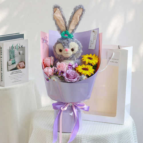 卡通花束星黛露公仔玩偶