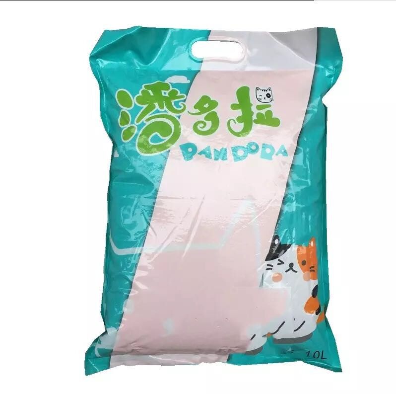潘多拉猫沙六合一猫砂 低粉尘细颗粒猫砂膨润土除臭结团8kg*2包