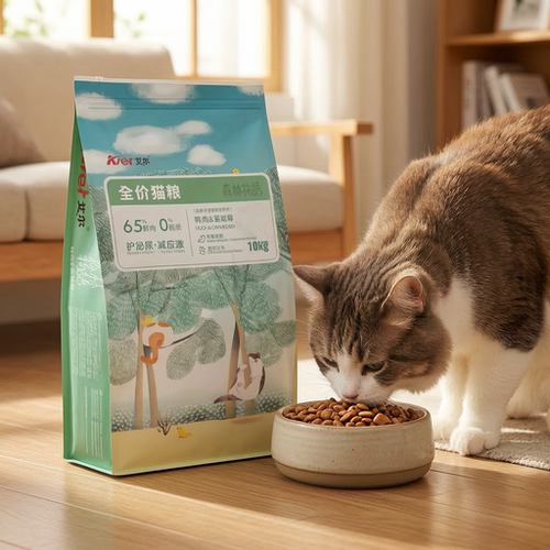 艾尔森林物语猫粮0麸质鸭肉蔓越莓全价鲜肉猫粮成幼猫粮猫食1.5kg