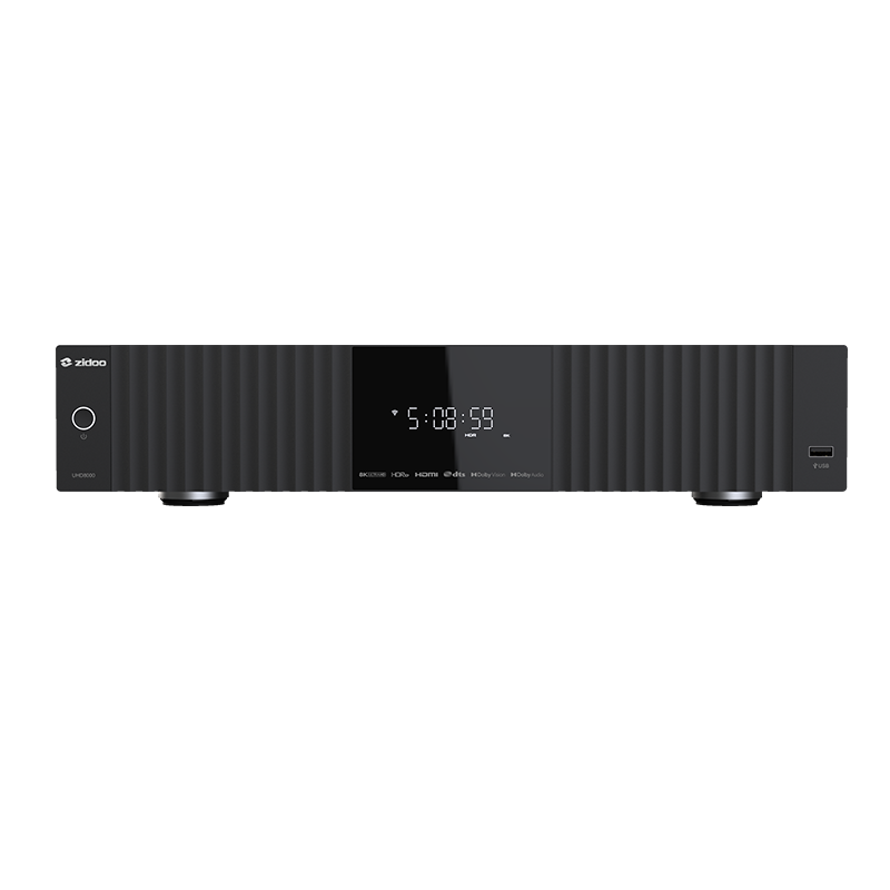 芝杜ZIDOO UHD8000超高清8K硬盘播放器HiFi无损音乐杜比视界4KHDR