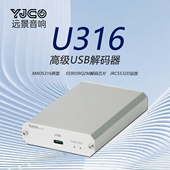 XMOS DSD512 器hifi发烧DAC XU316数字界面USB音频 ES9039Q2M解码