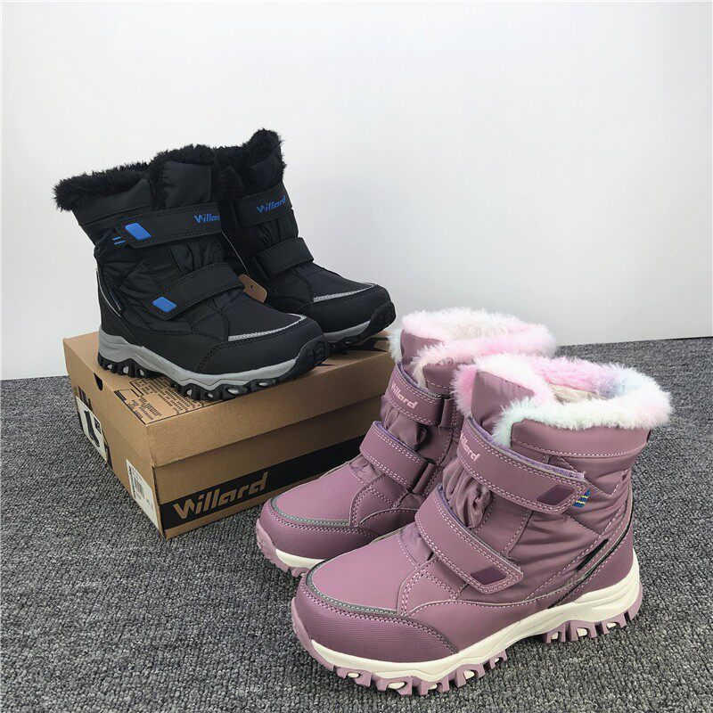 外贸原单德国男女童冬季棉鞋儿童保暖雪地靴防滑防水中筒户外靴子,童鞋/婴儿鞋/亲子鞋,雪地靴,淘宝优惠券,粉丝福利购,淘宝优惠卷