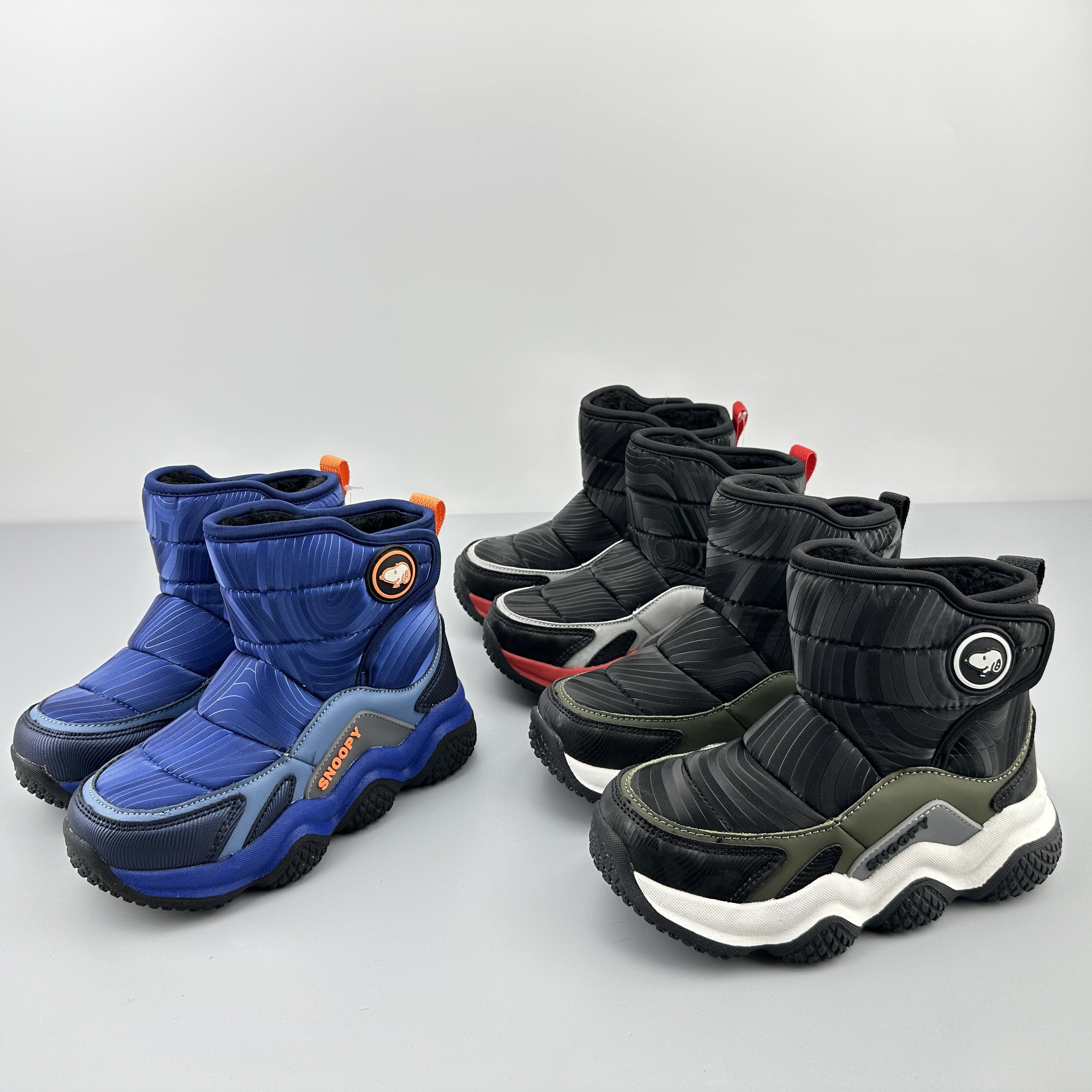 撤柜原单尾货男童冬季棉鞋防滑保暖雪地靴轻便防滑小中帮加棉加绒,童鞋/婴儿鞋/亲子鞋,棉鞋,淘宝优惠券,粉丝福利购,淘宝优惠卷