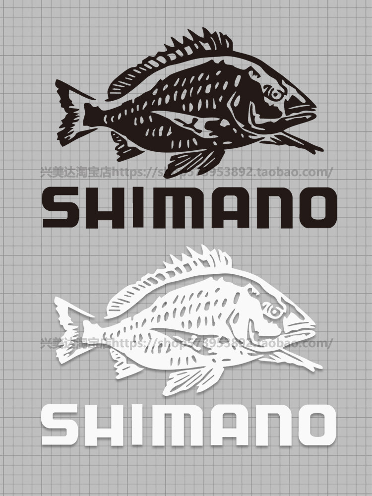 钓鱼大师贴纸钓箱改装贴汽车后档个性潮流钓鱼贴画走钓鱼去防水贴