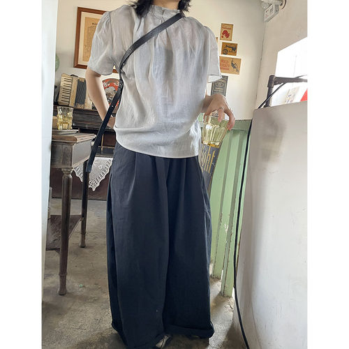 小众表妹 又一神裤超好穿空气感舒服百搭显瘦休闲裤