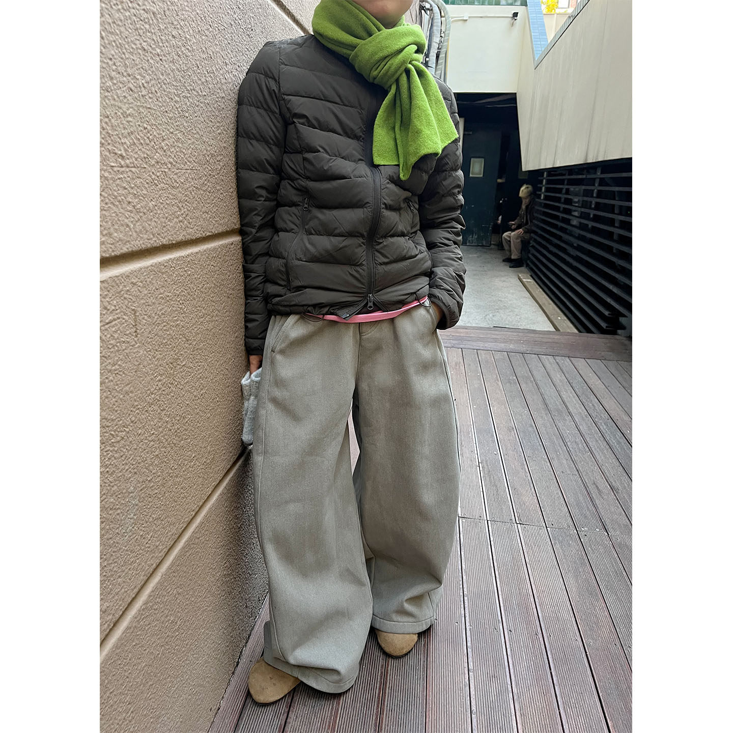 小众表妹 加绒加厚巨保暖弯刀裤廓形感超好显瘦休闲长裤,女装/女士精品,休闲裤,淘宝优惠券,粉丝福利购,淘宝优惠卷