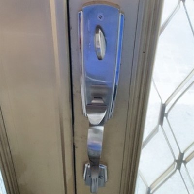 家用皇鼎锁芯实木门通用型白钢罗普斯拉手防盗门超B级碧桂园门锁