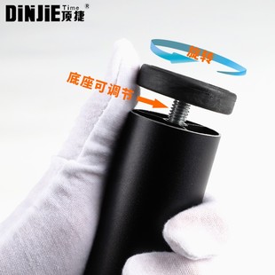 顶捷铝合金家具柜脚黑色金色可调节橱柜脚浴室柜脚电视柜脚支撑腿