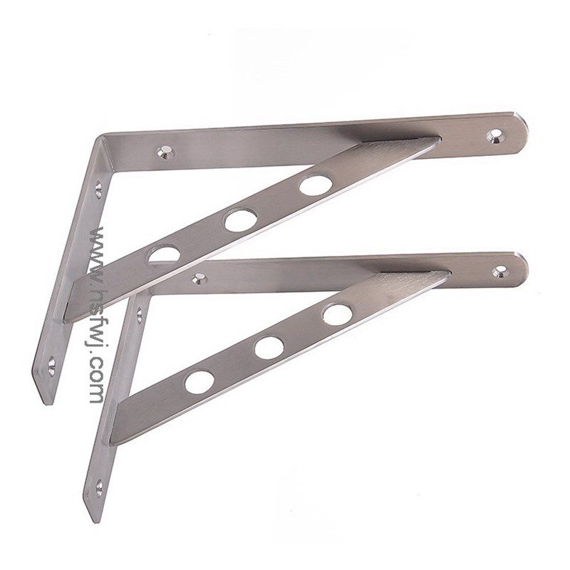 加厚不锈钢三角支架承重墙壁层板托壁挂置物托架墙面隔板支撑架