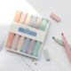 甜盐系软头荧光笔淡色系荧光标记笔大容量学生用记号笔彩色划重点