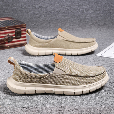 软底亚麻休闲老北京布鞋透气百搭