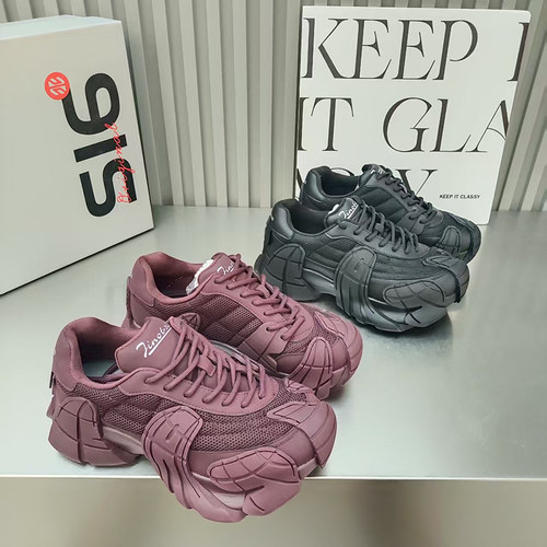 品味前线八爪鱼老爹鞋绑带韩版女