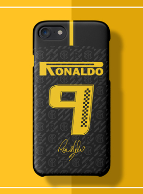 R9罗纳尔多国际米兰纪念适用于iPhone11Pro78XRXsMax6SPlus手机壳