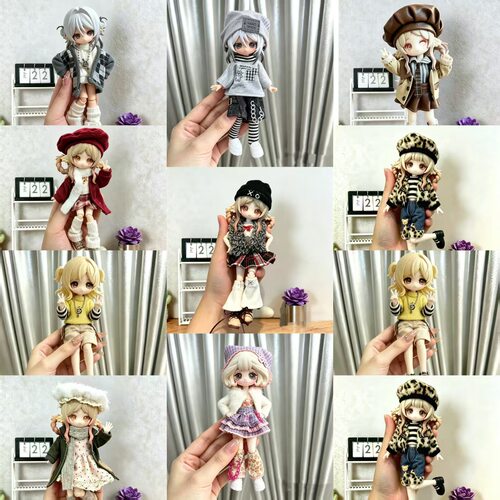 OB11娃衣11-17厘米潘妮邦倪兔阿巳体ymy可动人偶衣服8分bjd12分