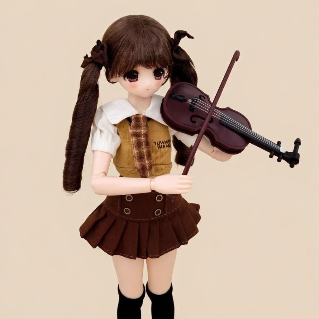 azone小布blythe O.b.22/24娃衣 制服领带套装 衬衫百褶裙学院风图片