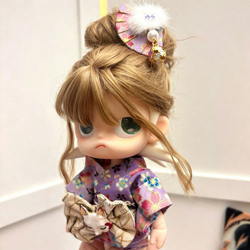 嘎子姐zsiga一代二代姜饼人向往之处动人20cm可爱娃衣8/1和服套装