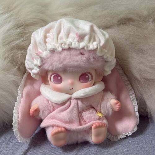 dimoo新生日记衣服毛绒换装着替娃衣潮流套装玩偶头套娃衣10厘米
