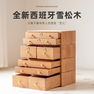 秘鲁西班牙醇化盒雪松木抽屉美晶雪茄柜MON3800/2800/C330A/C380A