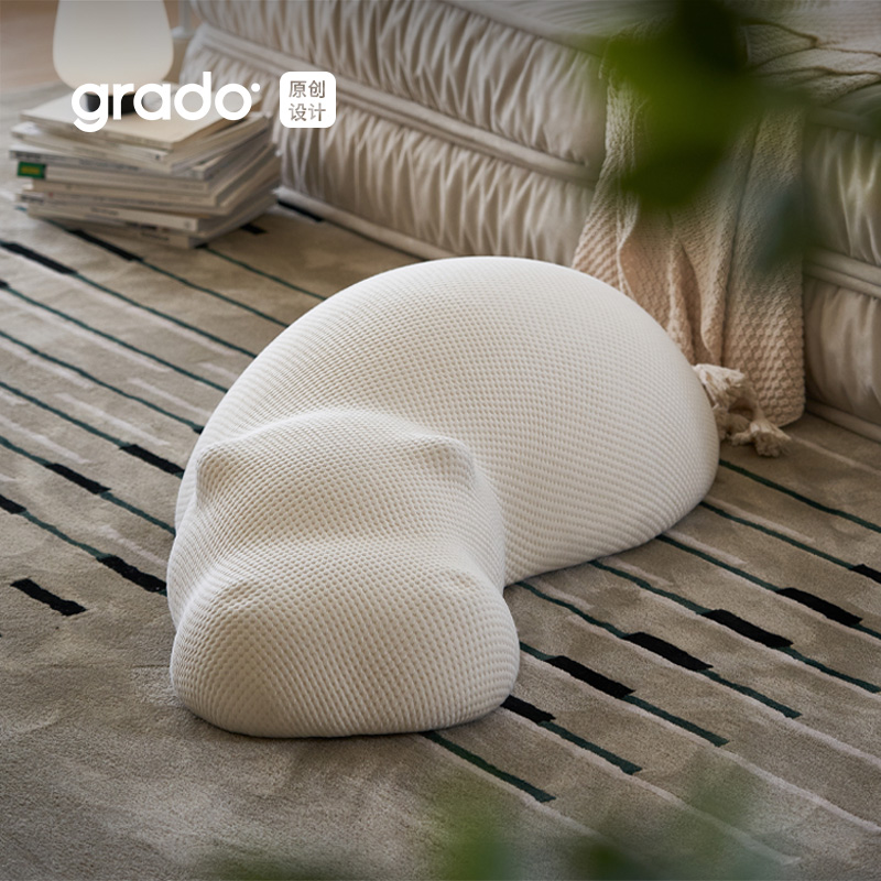 格度河马动物坐墩懒人沙发