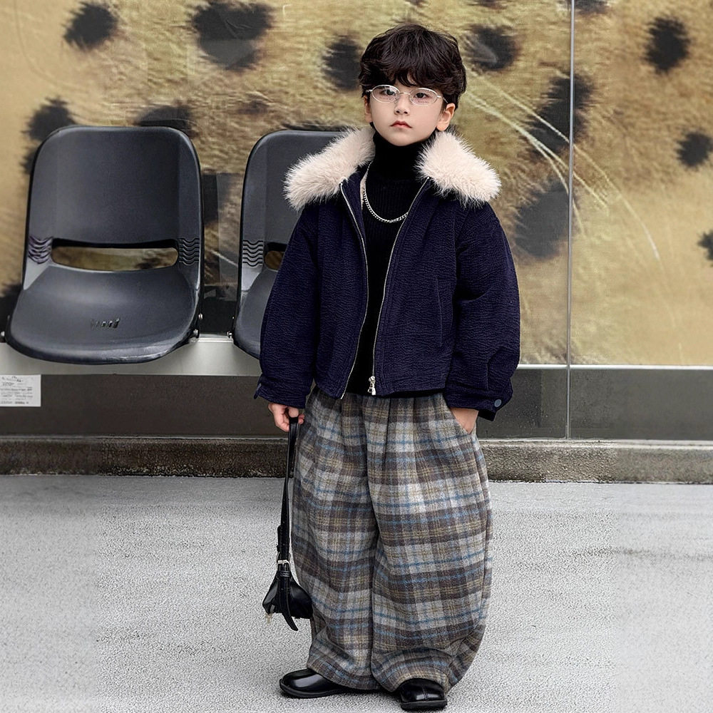 男童加绒外套冬季新款儿童帅气毛领藏青色棉服加厚保暖洋气上衣潮,童装/婴儿装/亲子装,普通外套,淘宝优惠券,粉丝福利购,淘宝优惠卷