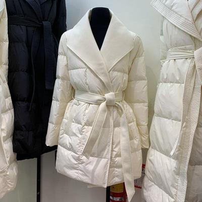 女装冬季棉衣翻领中长款棉服