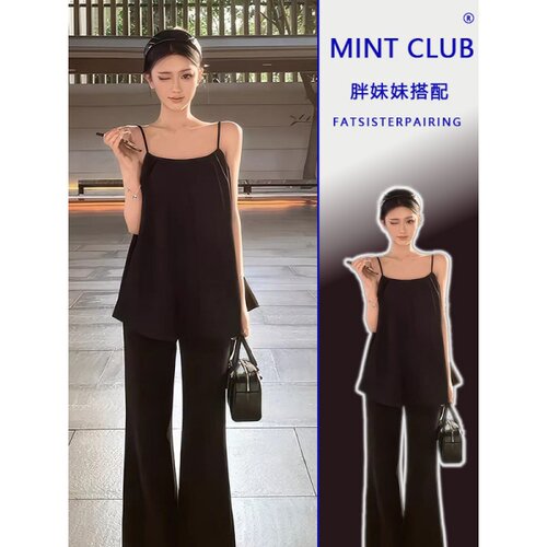 慵懒休闲宽松显瘦垂坠感无袖上衣