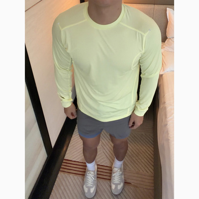 长袖T恤26春季男士户外100G