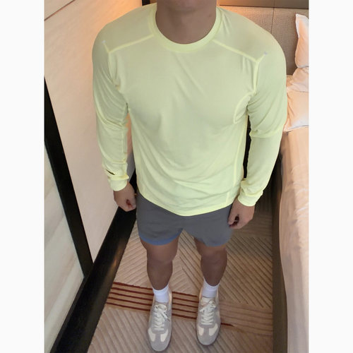 长袖T恤26春季男士户外100G