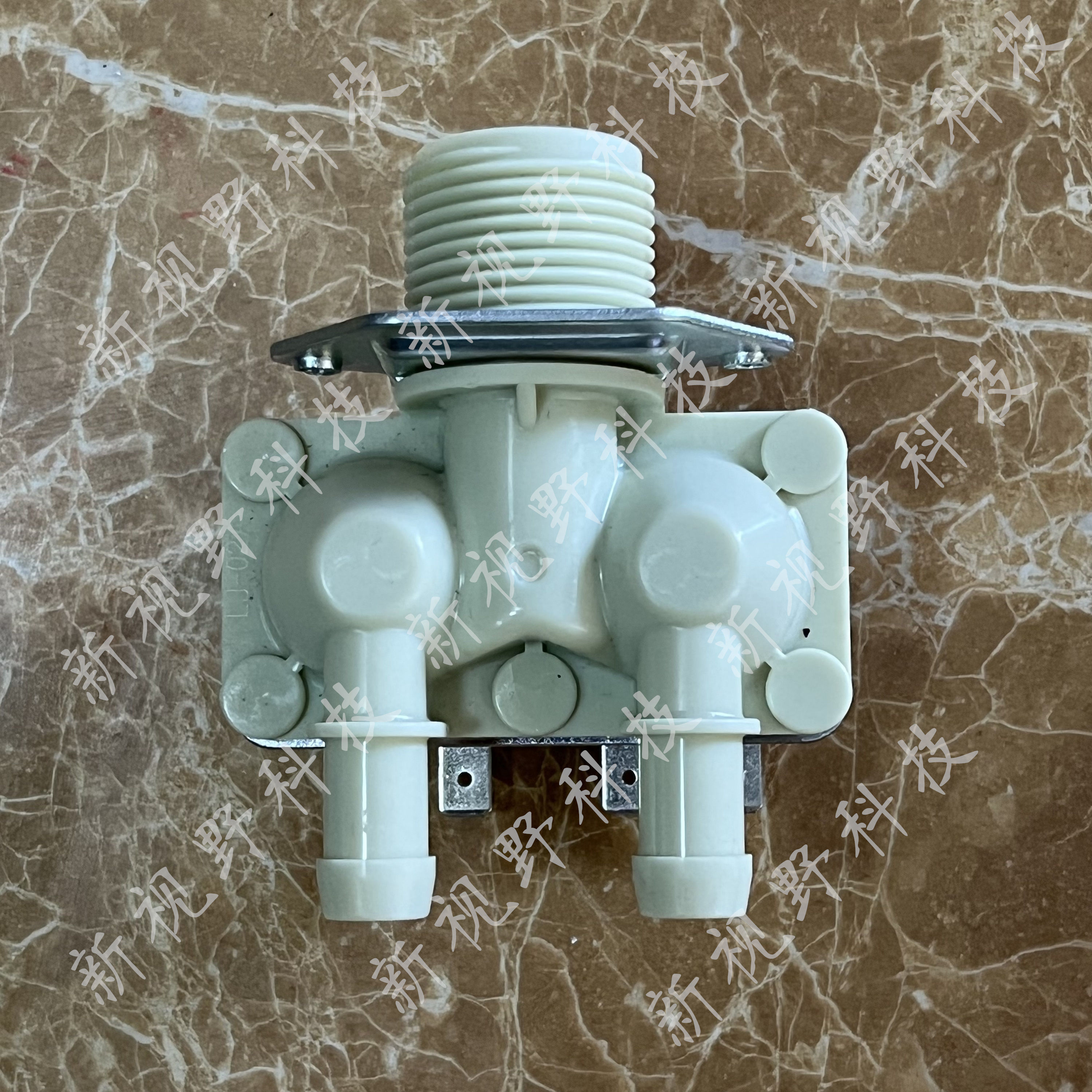 适用海尔洗衣机进水阀XQG80-Q1486 B1486 B1286电磁阀 进水控制器