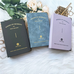 拍立得pu相册本3寸插页式门票飞机票4寸照片影集相册小清新纪念册