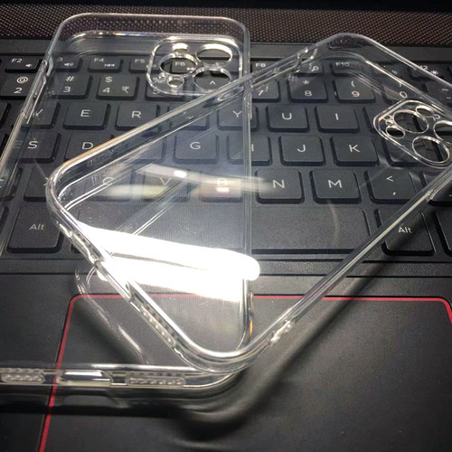 适用iPhone/苹果17Air/16E/15ProMax IP15Plus 1.5MM透明精孔鹰眼壳 瞳眼护眼手机保护套 TPU软胶简约壳