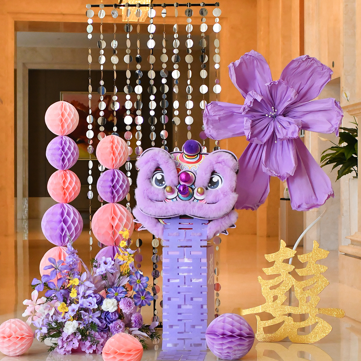 结婚装饰婚房布置套装