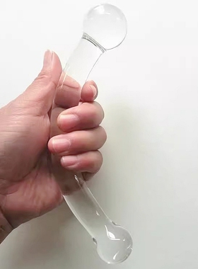透明高硼硅水晶玻璃按摩棒