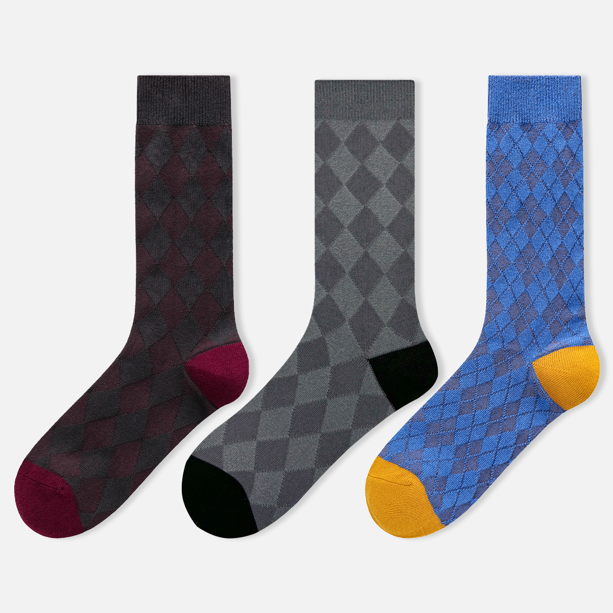 潮中筒纯棉双针潮流小众设计师女袜饰品袜网红长袜 高级感 袜子