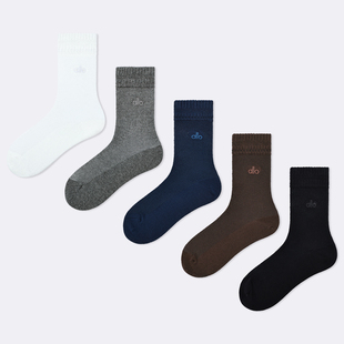 潮袜刺绣字母棉袜纯色ins风中筒袜 欧货袜子女个性 袜say 秋冬新款