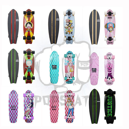 justice刷街减震儿童大鱼板
